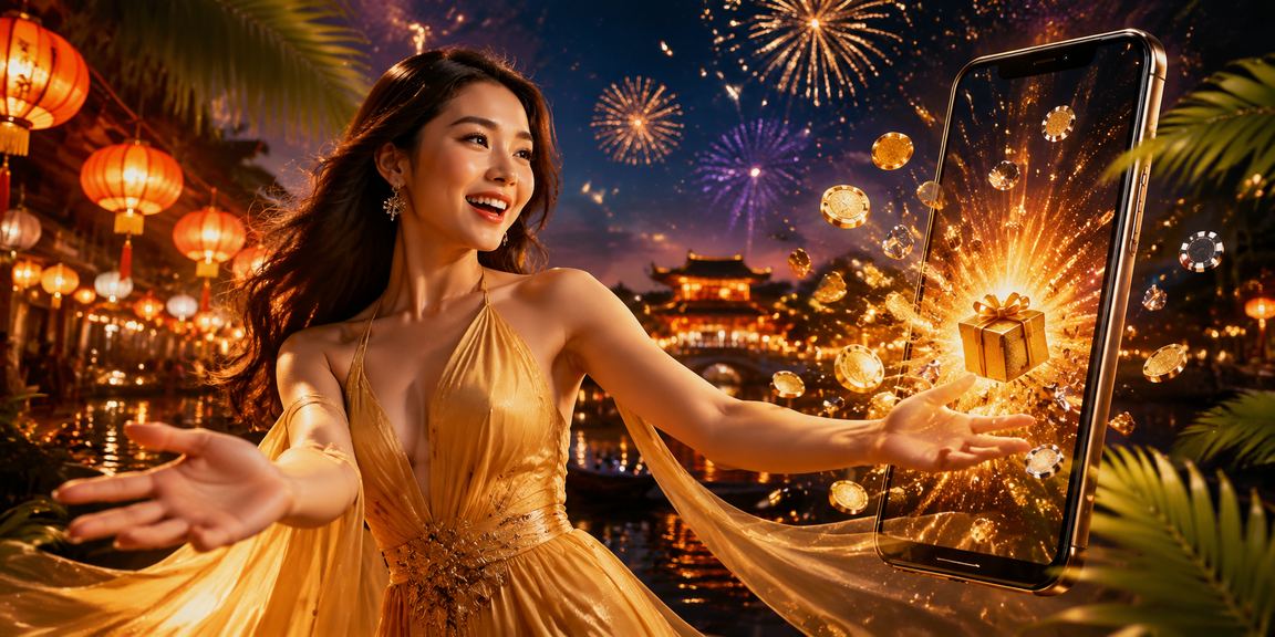 Người dùng Huế chơi casino trực tuyến trên di động tại chợ đêm