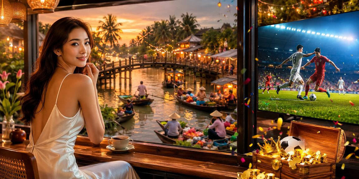 Người hâm mộ bóng đá Việt Nam theo dõi trận đấu và đặt cược tại quán cà phê Mekong